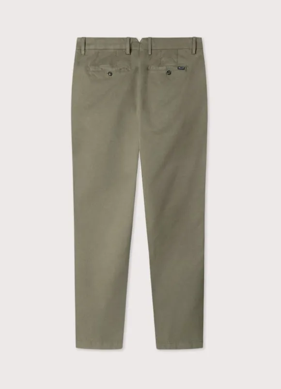 regular fit stretch chinos