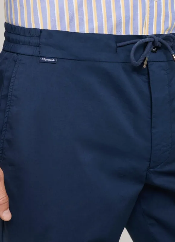 regular fit stretch trousers