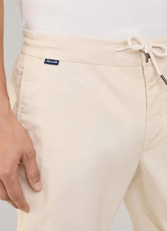 regular fit stretch trousers