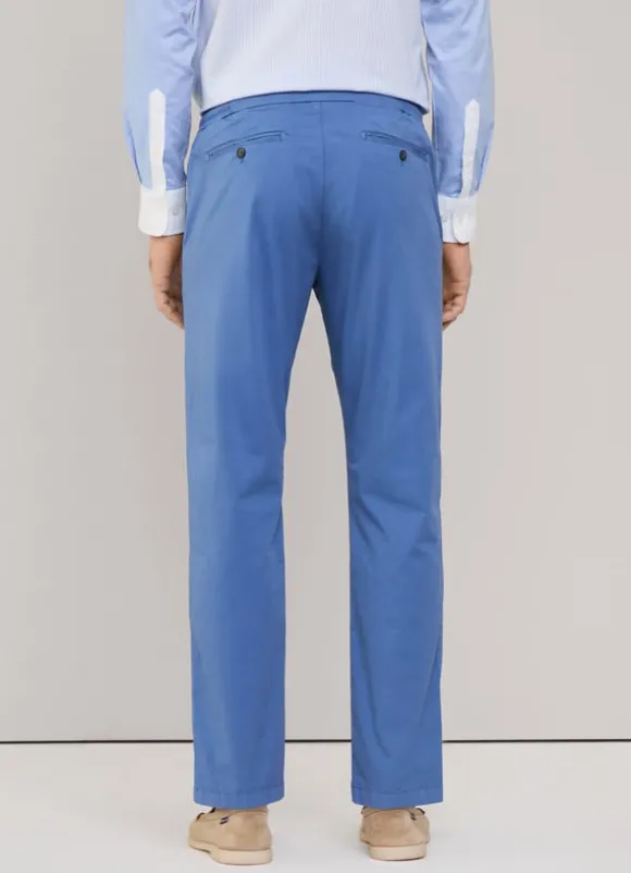 regular fit stretch trousers