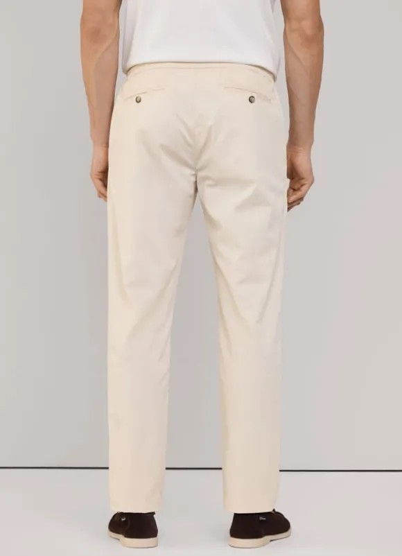 regular fit stretch trousers