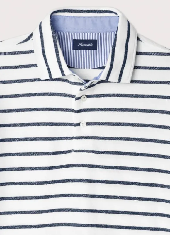 regular fit striped polo