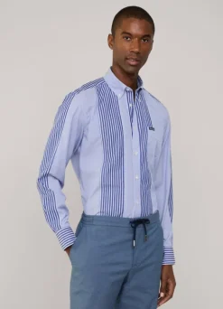regular fit striped shirt