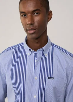 regular fit striped shirt