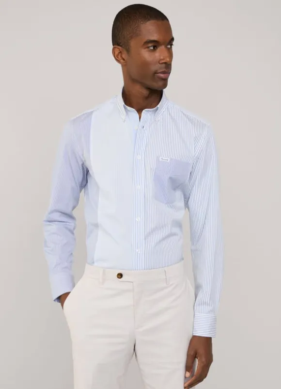 regular fit striped shirt