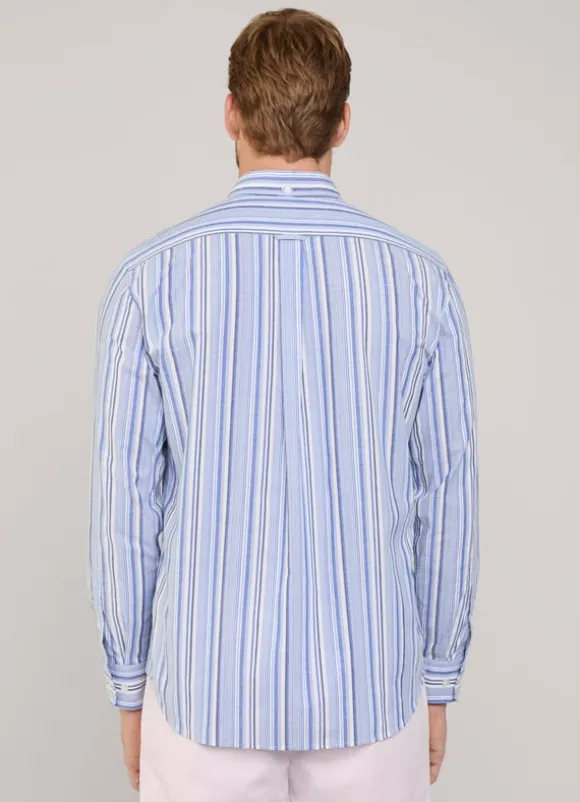 regular fit striped shirt