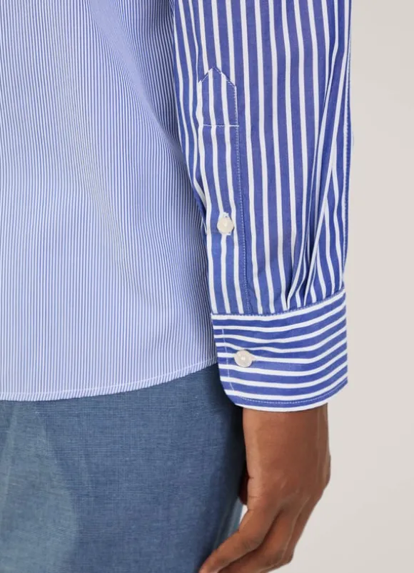 regular fit striped shirt