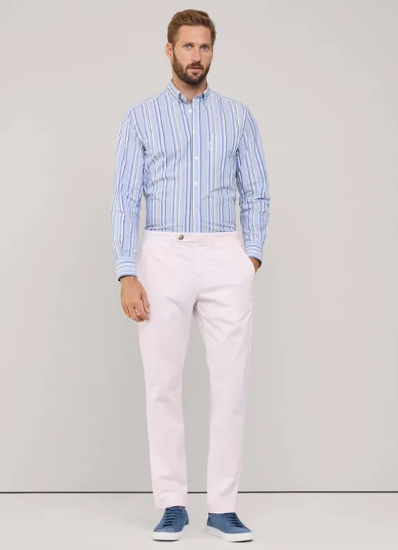 regular fit striped shirt