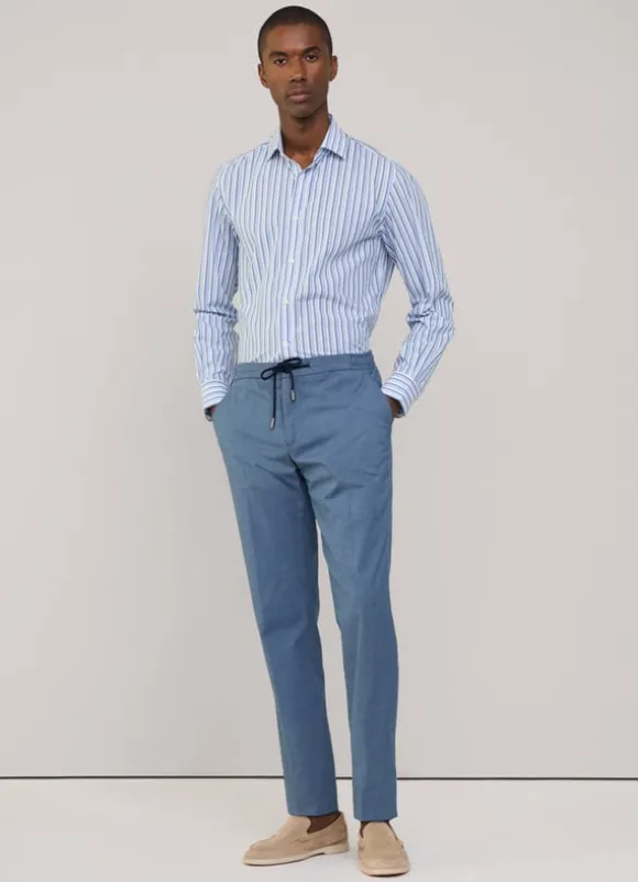 regular fit striped shirt