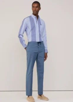 regular fit striped shirt