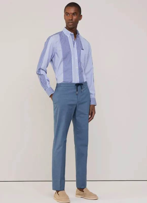 regular fit striped shirt