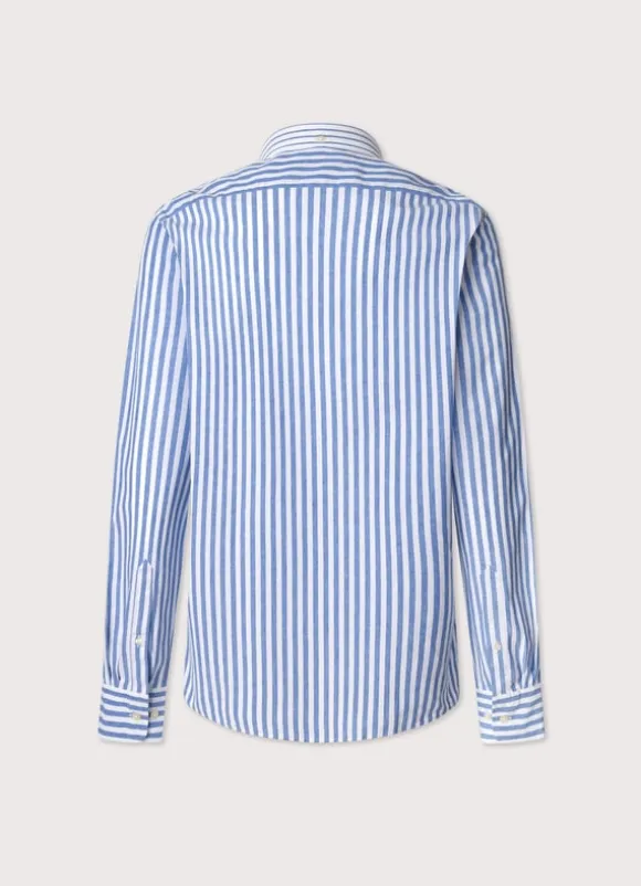 regular fit striped shirt