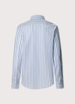 regular fit striped shirt