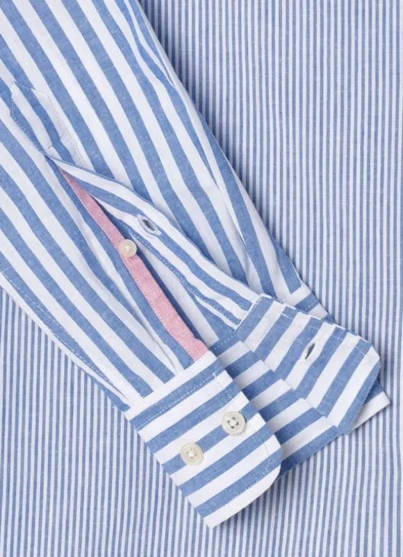 regular fit striped shirt