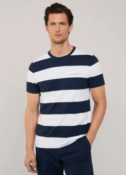 regular fit striped t-shirt