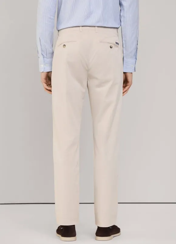 regular fit twill chinos