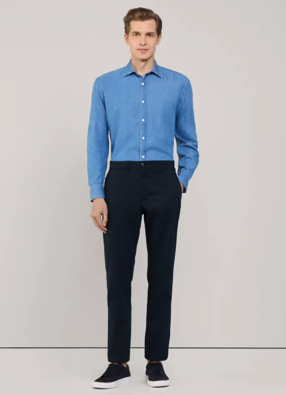 regular fit twill chinos