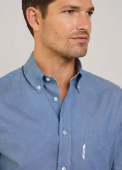 regular fit twill shirt