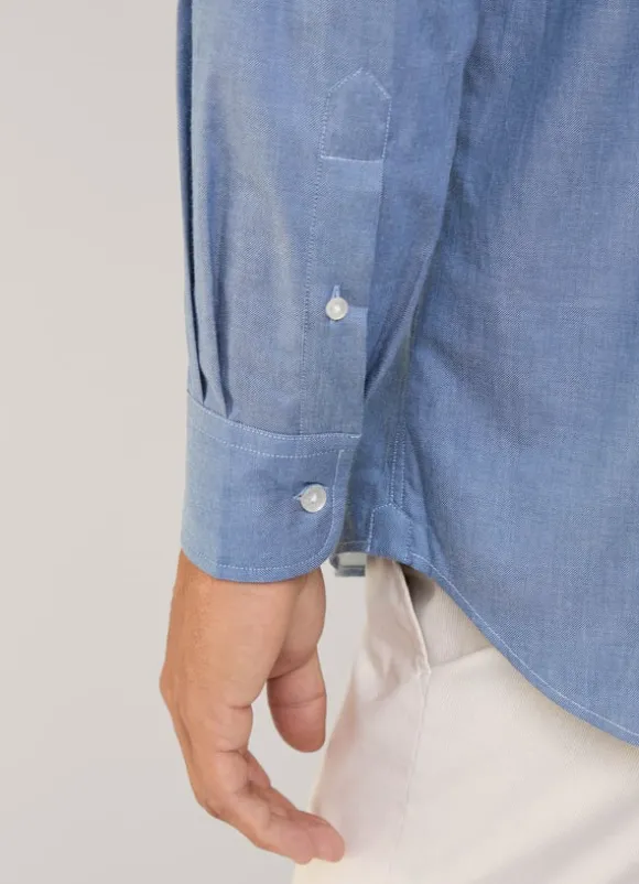 regular fit twill shirt