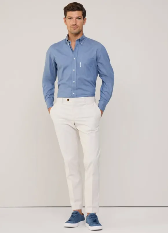 regular fit twill shirt