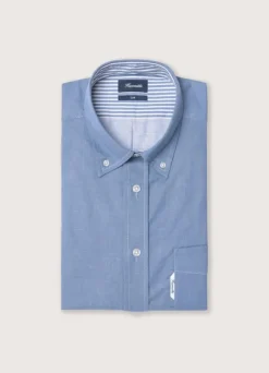 regular fit twill shirt