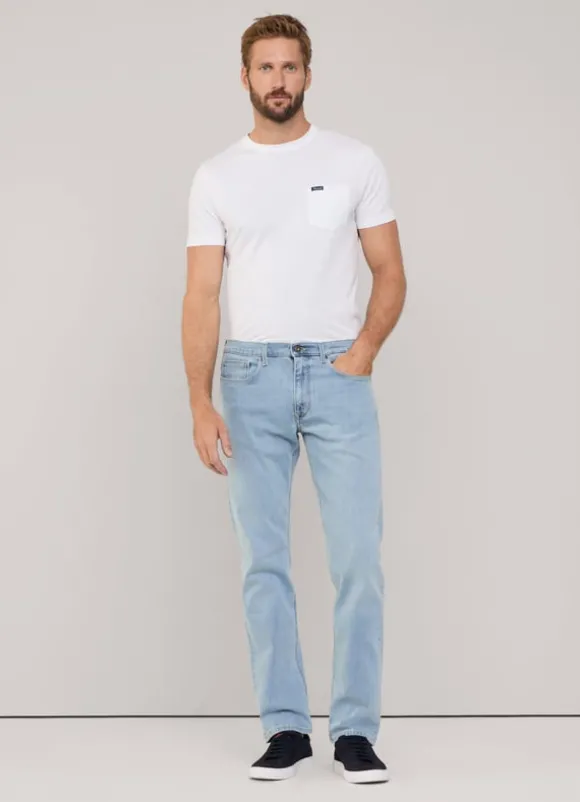 regular fit worn effect jeans