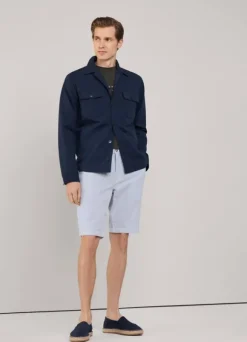 seersucker bermuda shorts