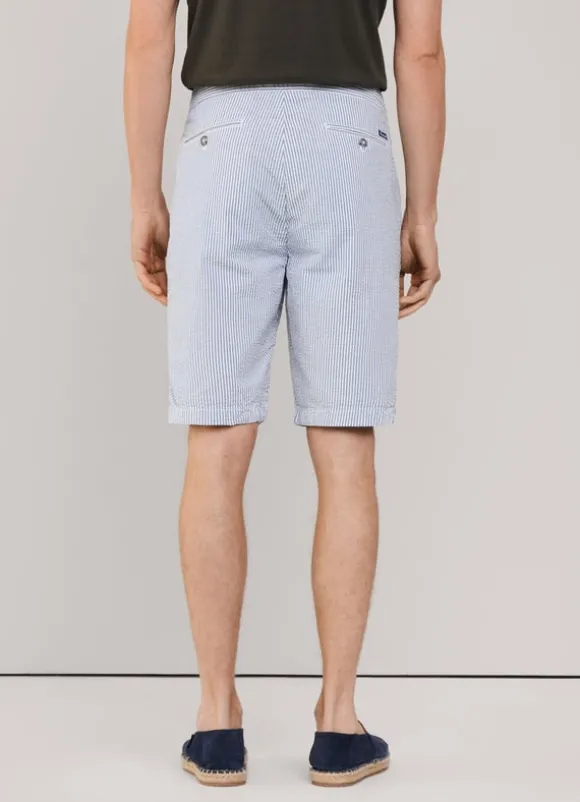 seersucker bermuda shorts