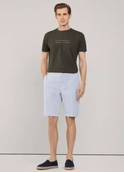 seersucker bermuda shorts