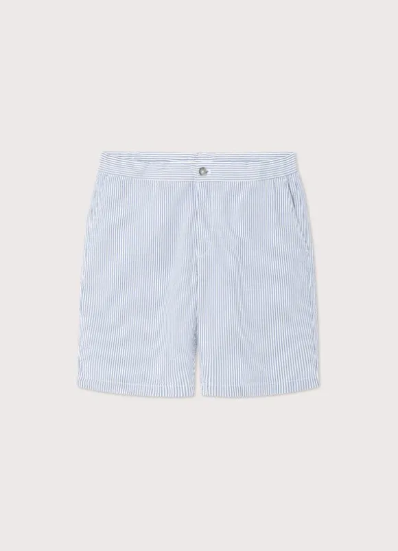 seersucker bermuda shorts