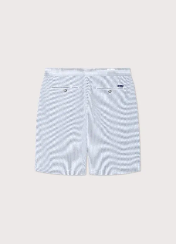seersucker bermuda shorts
