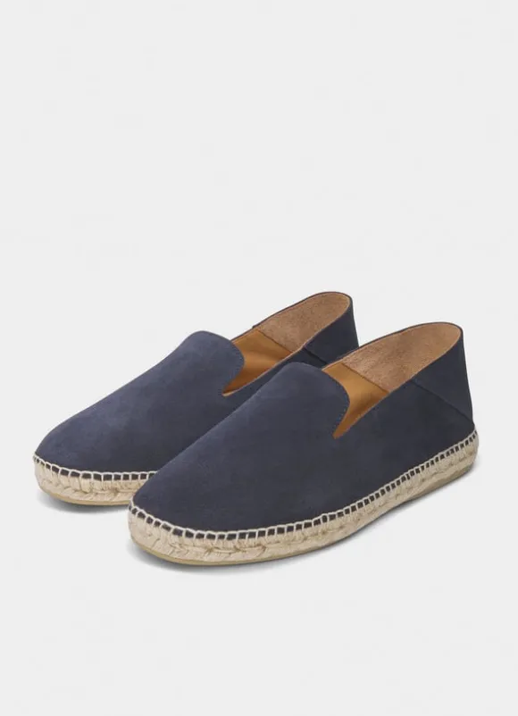 slip-on suede espadrilles