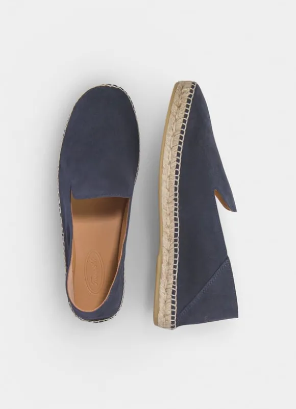 slip-on suede espadrilles