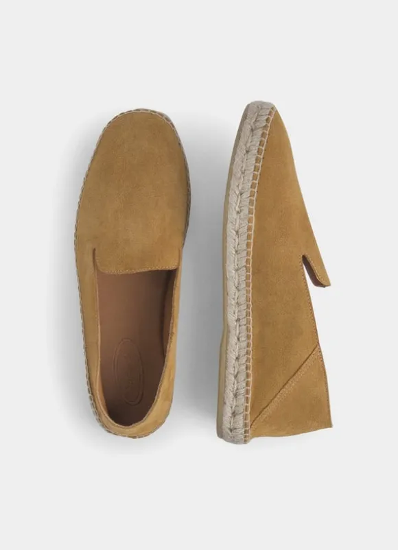 slip-on suede espadrilles