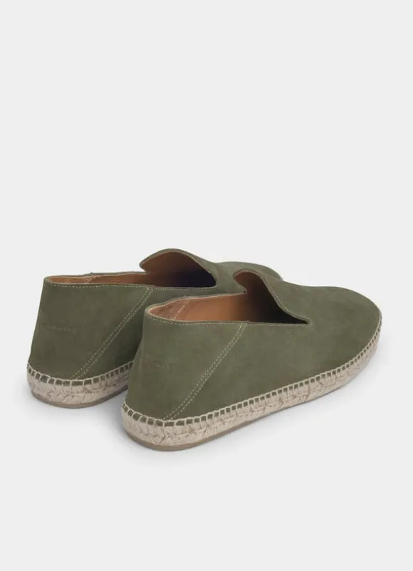slip-on suede espadrilles