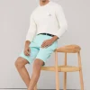 stretch chino bermuda shorts