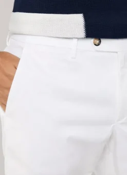 stretch chino bermuda shorts