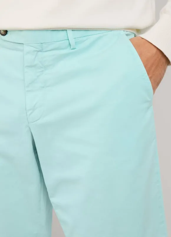stretch chino bermuda shorts