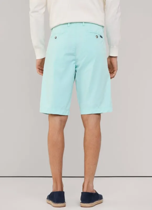 stretch chino bermuda shorts