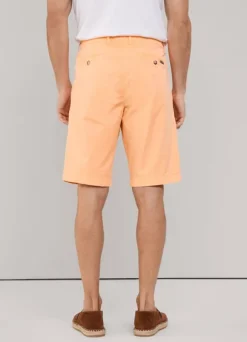 stretch chino bermuda shorts