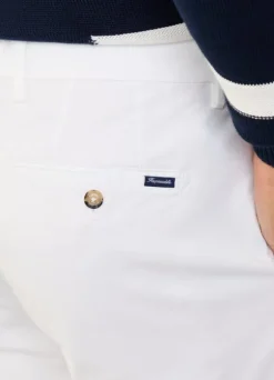 stretch chino bermuda shorts