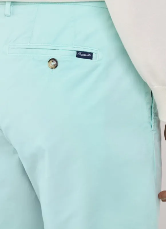stretch chino bermuda shorts