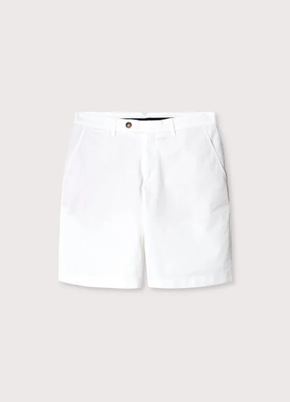 stretch chino bermuda shorts