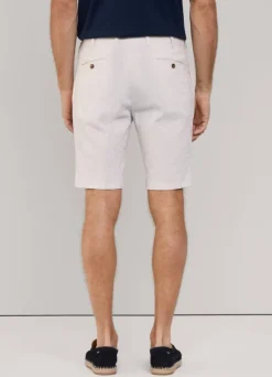 striped seersucker bermuda shorts