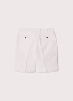 striped seersucker bermuda shorts