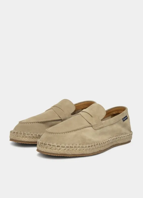 suede loafers