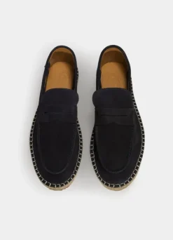 suede loafers