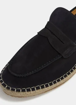 suede loafers