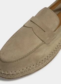 suede loafers