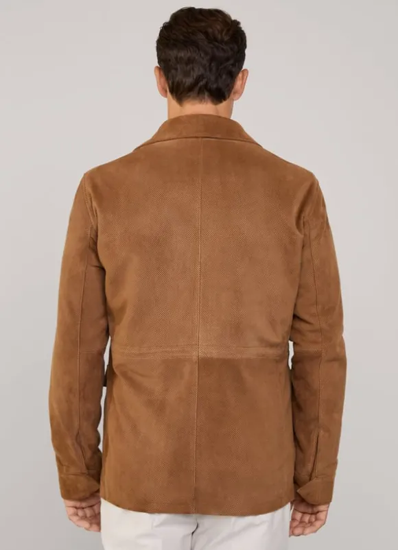 suede safari jacket